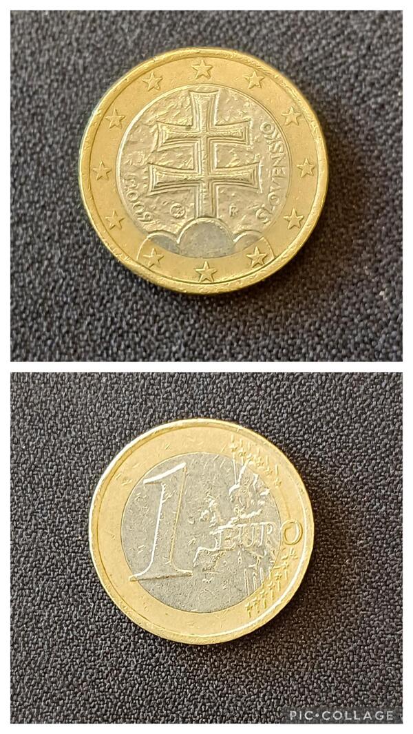 1 euro Eslovenia 2009