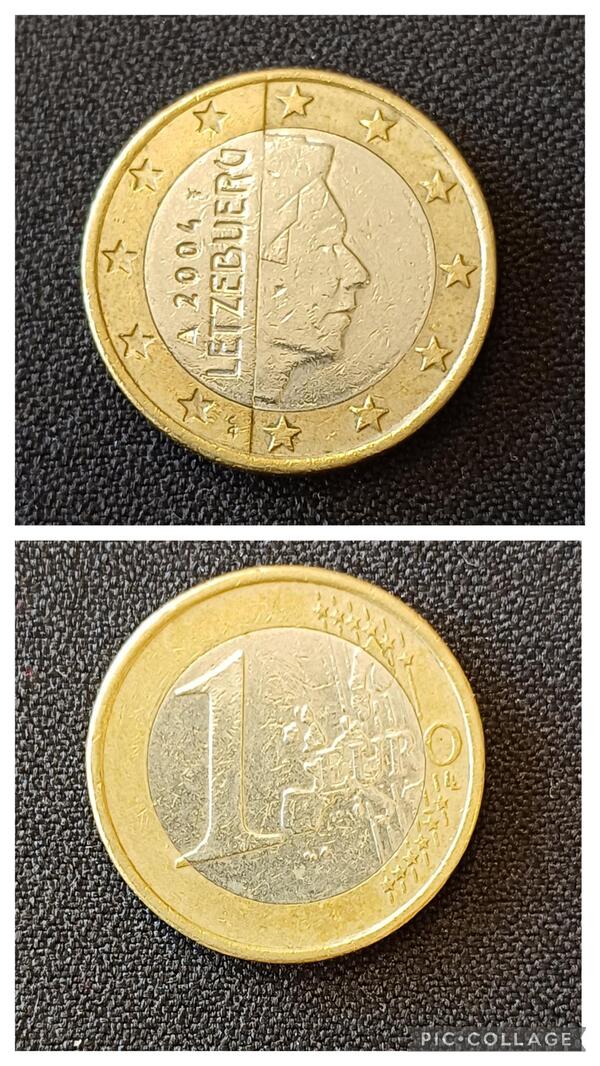1 euro Luxemburgo 2004
