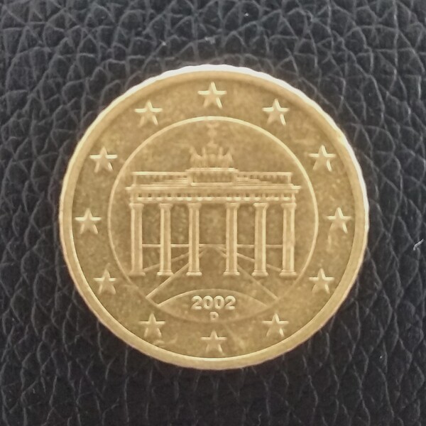 50 EURO CENT ALEMANIA 2002 D