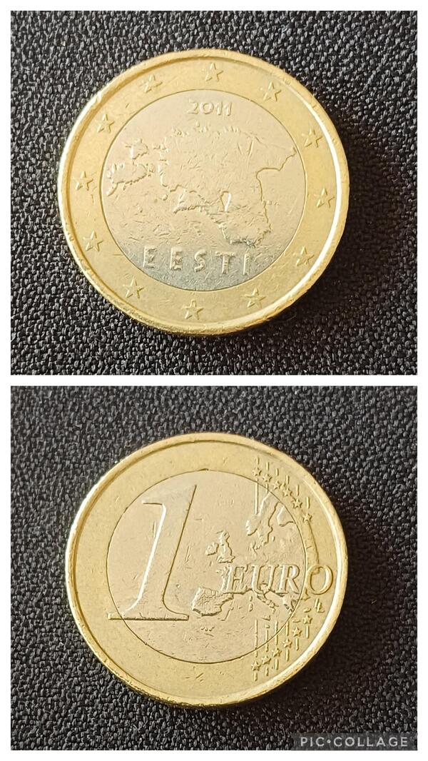 1 euro Estonia 2011
