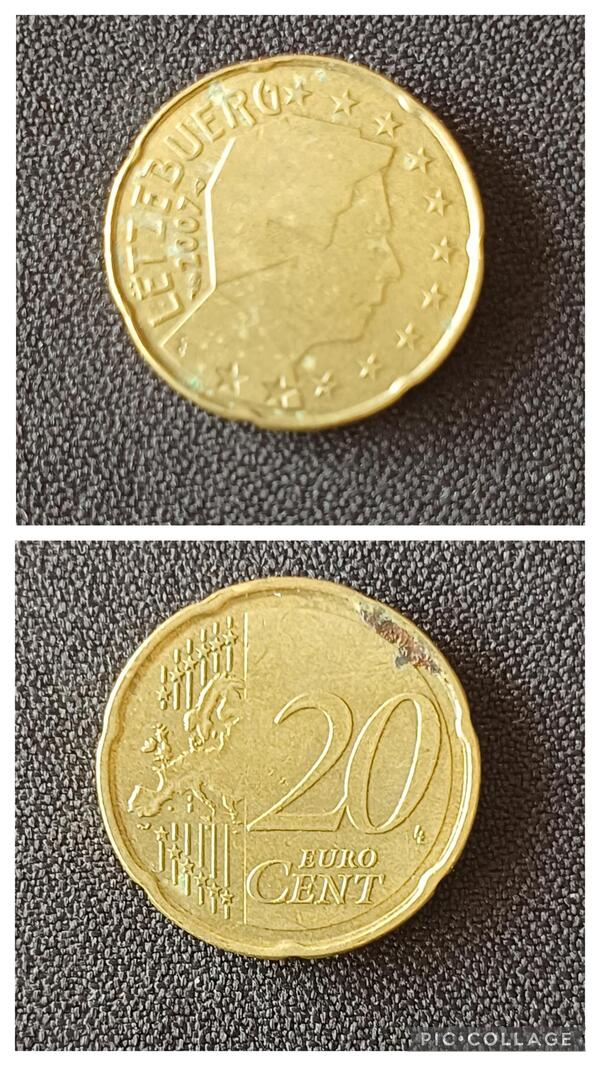 20 centimos luxemburgo 2007