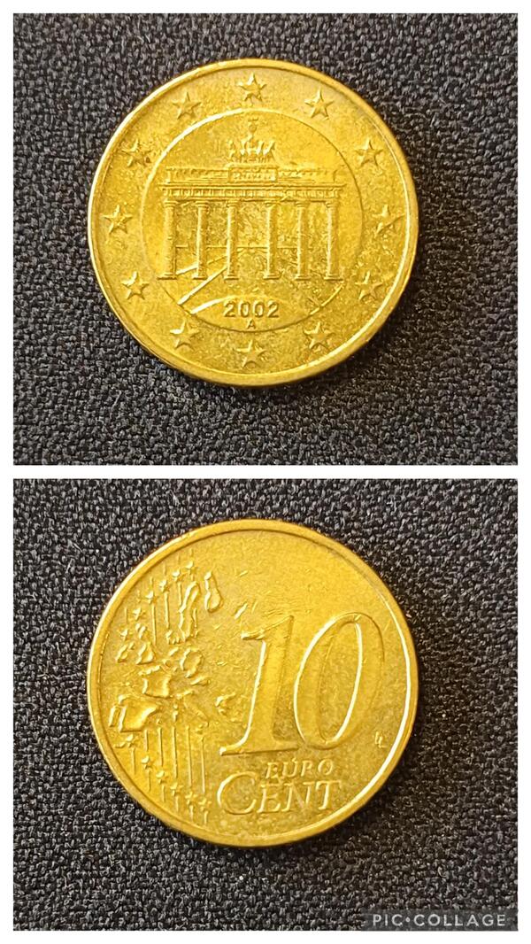 10 centimos Alemania 2002 A