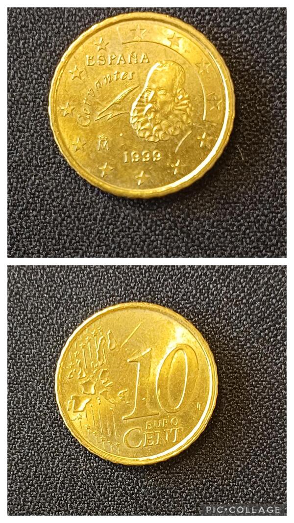 10 centimos España 1999