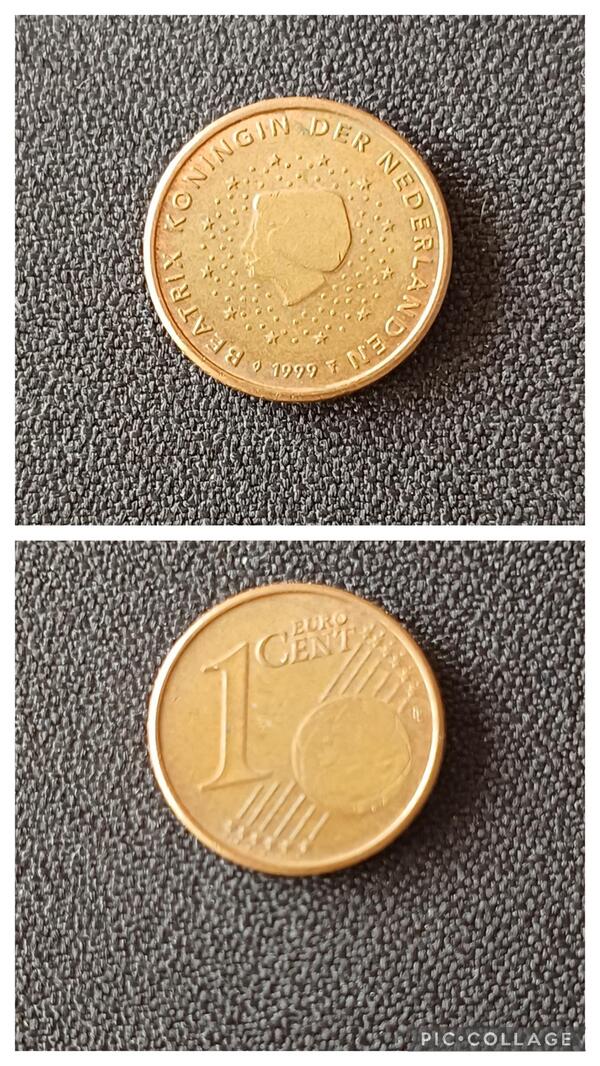 1 centimos Holanda 1999
