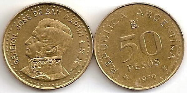 50 pesos (General José de San Martin)