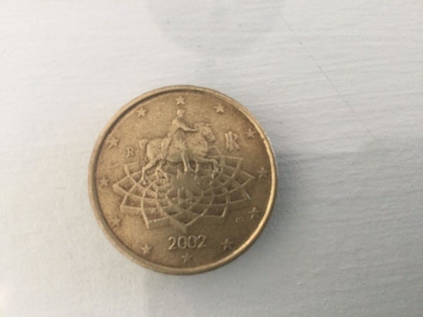 Cincuenta céntimos Italia 2002