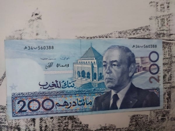 200 Dirham marroquí
