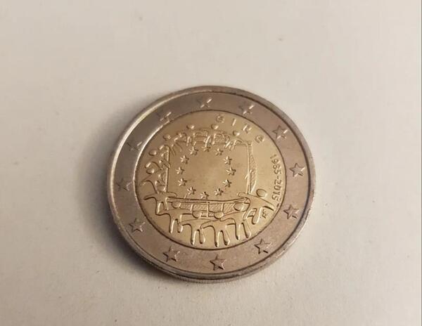 2€ conmemorativa Irlanda 2015 SC
