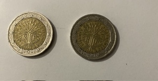 Moneda 2€año 2001