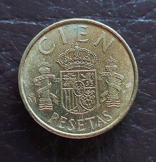 Moneda 100 Pesetas España 1982