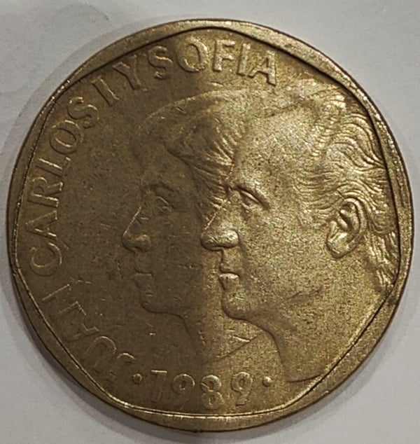 500 pesetas 1989