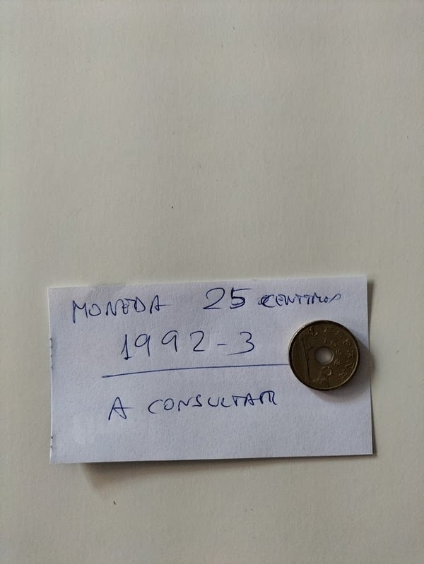 moneda 25 ctm
