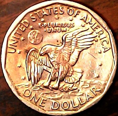 un dolar 1980 letra p con error doble letras