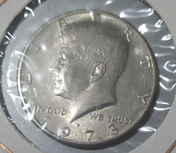 MONEDA AMERICA 1/2 DOLLAR 1973 D