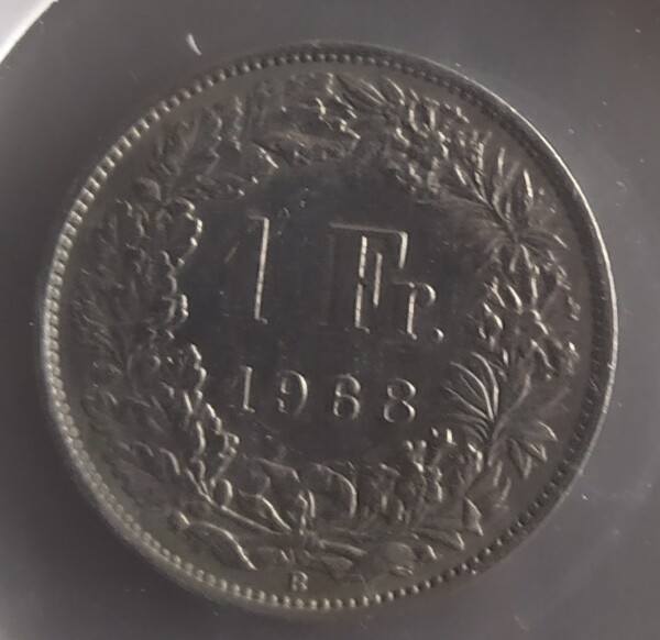 moneda FRANCIA 1 FRANCO 1968