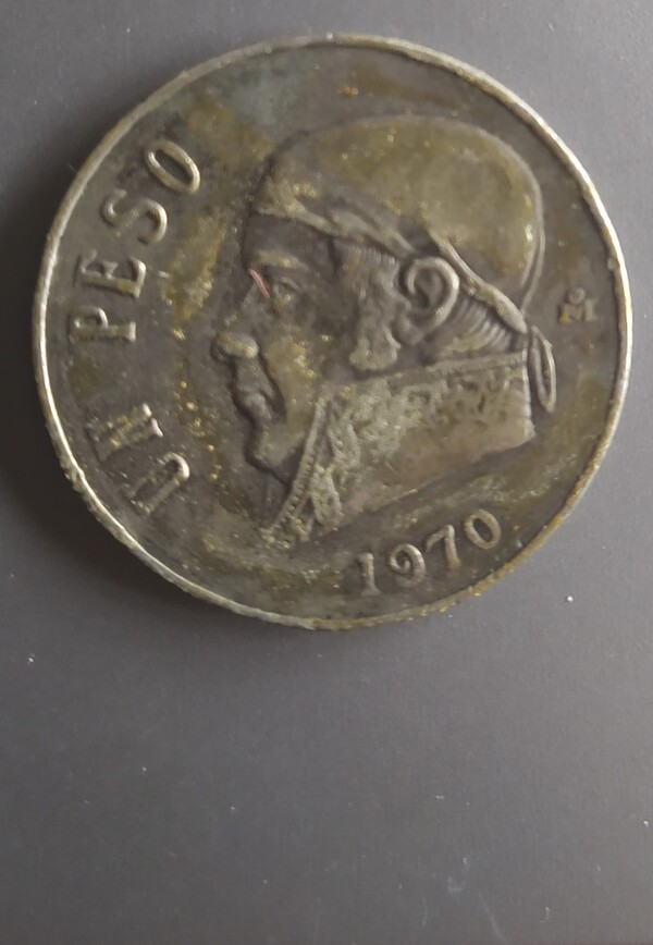 moneda MEXICO 1 PESO 1970