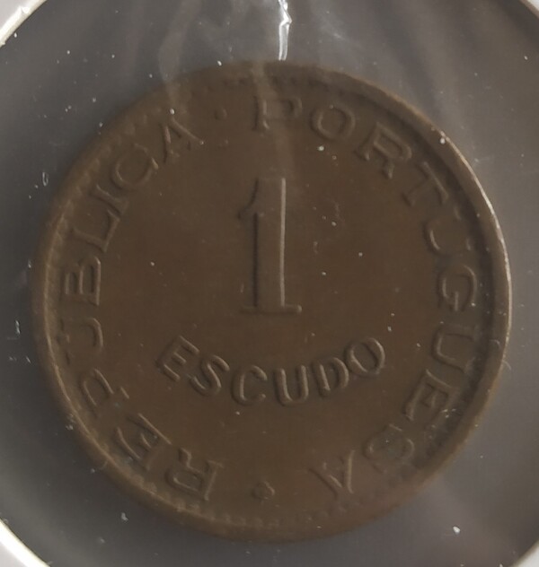 moneda PORTUGAL 1 ESCUDO 1965