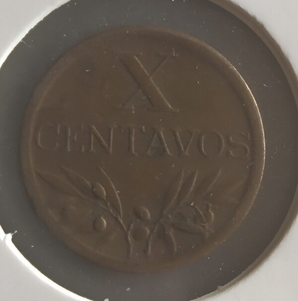 moneda PORTUGAL X CENTAVOS 1959