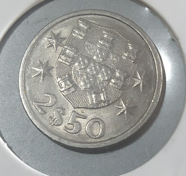 moneda PORTUGAL 2.5 ESCUDOS 1983
