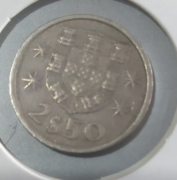 moneda PORTUGAL 2.5 ESCUDOS 1980