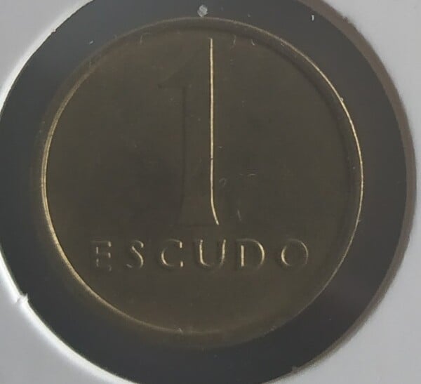moneda PORTUGAL 1 ESCUDO 1985