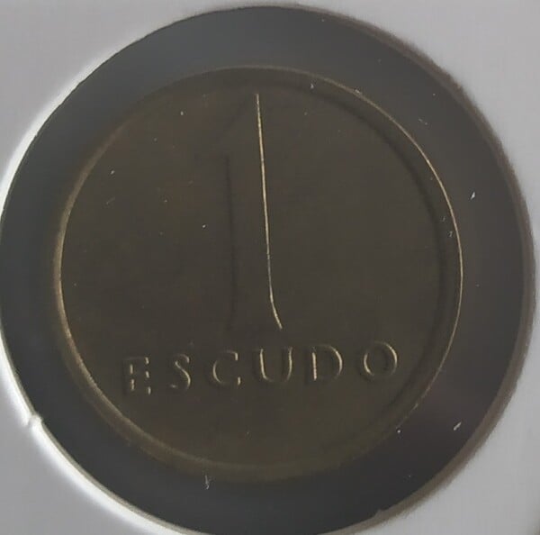 moneda PORTUGAL 1 ESCUDO 1984