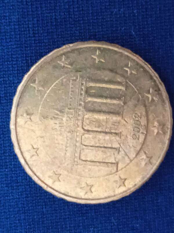 Moneda 10 céntimos de euro. Alemania. 2002