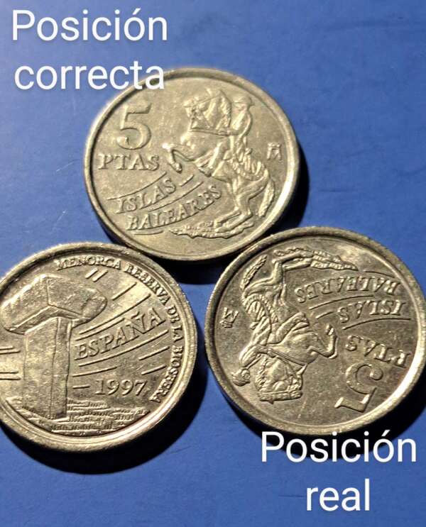 Vendo moneda conmemorativa de 5 pesetas de 1999 Islas Baleares. (No copy)