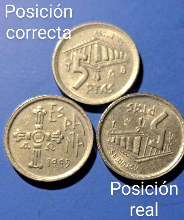 Vendo moneda conmemorativa de 5 pesetas de 1995 Islas Asturias. (No copy).