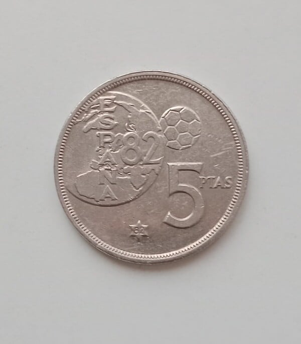 Moneda España Mundial 1982