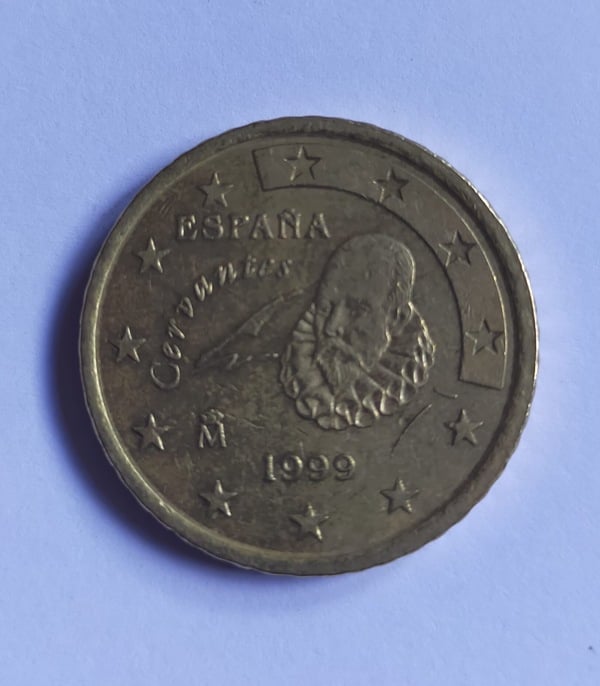 Moneda 50 céntimos 1999