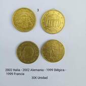 Monedas de 10 CTS varias se venden por unidades