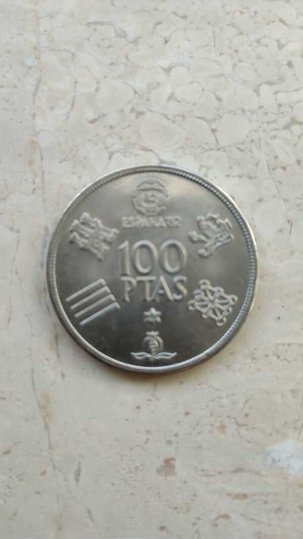 Monedas 100 pesetas ano 1980