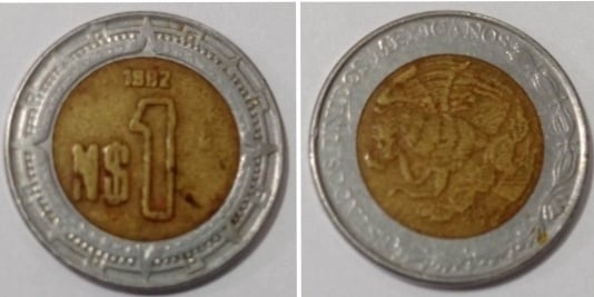 UN PESO MEXICANO
