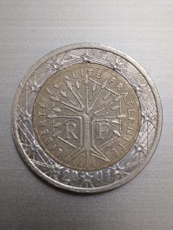 2 euros 2000 francia
