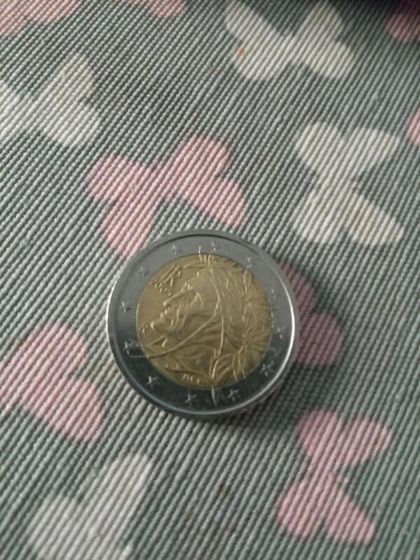 2 euros italia 2002