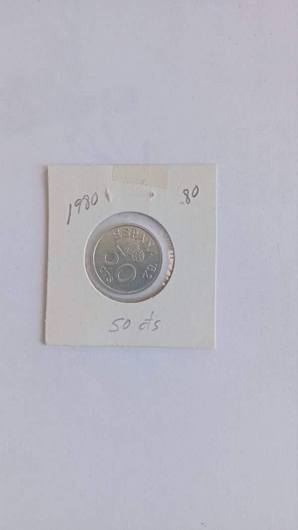 50 centimos de 1980