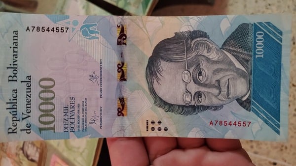 Billete de 10.000bs