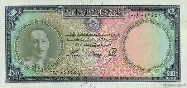 500 Afghanis
