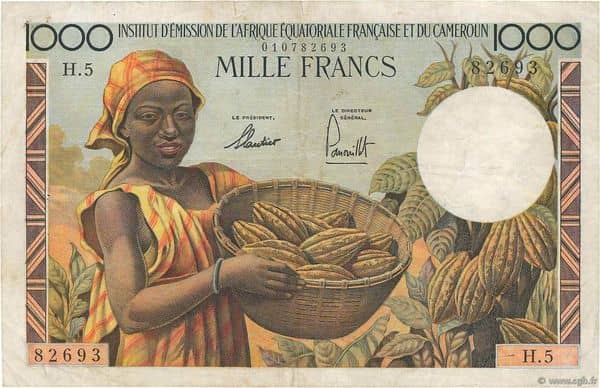 1000 Francs