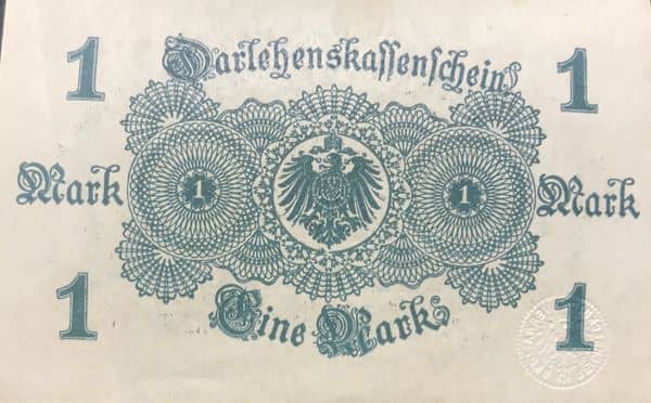 1 Mark Darlehenskassenschein