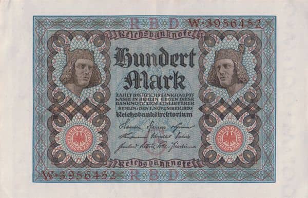 100 Mark Reichsbanknote