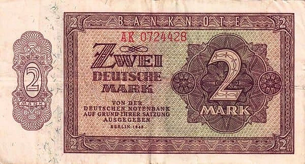 2 Deutsche Mark