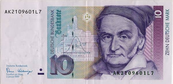 10 Deutsche Mark