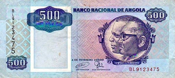 500 Kwanzas
