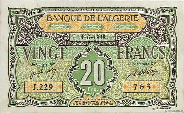 20 Francs