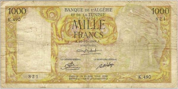 1000 Francs