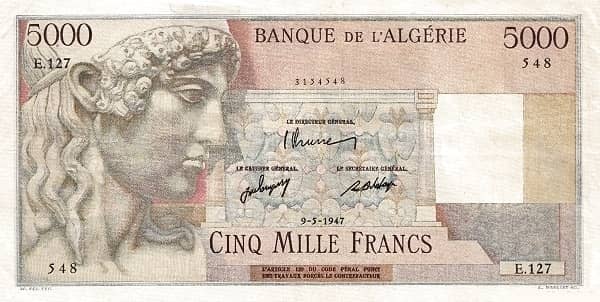 5000 Francs