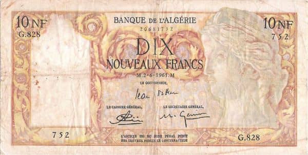 10 Nouveaux Francs