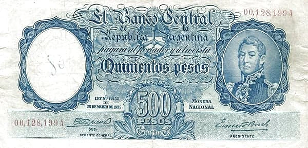 500 pesos